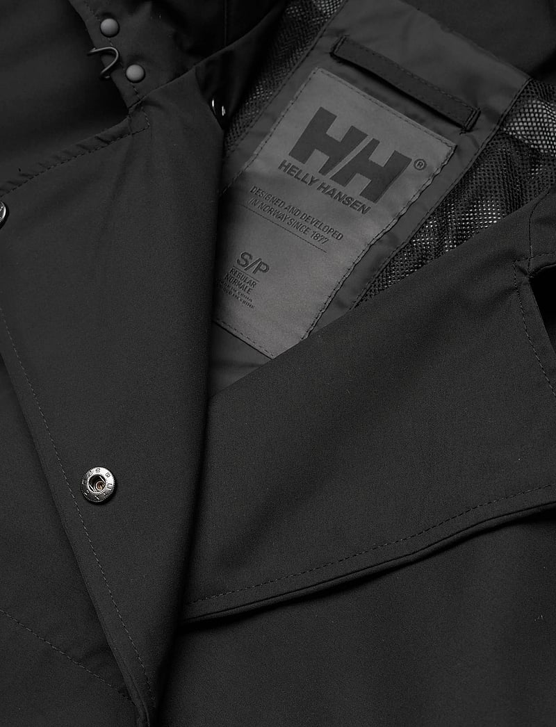 Helly Hansen - W JANE TRENCH - outdoor jacken - black - 3