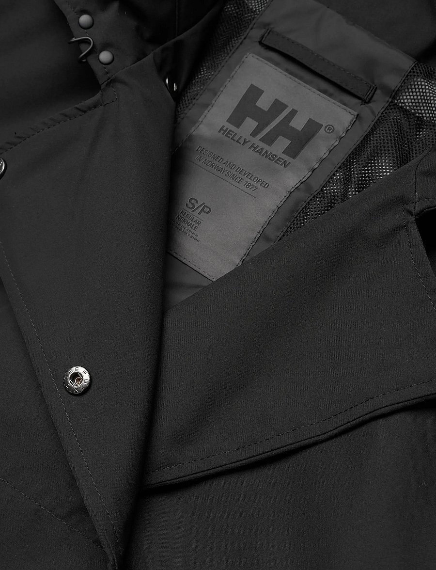 Helly Hansen - W JANE TRENCH - friluftsjackor - black - 3