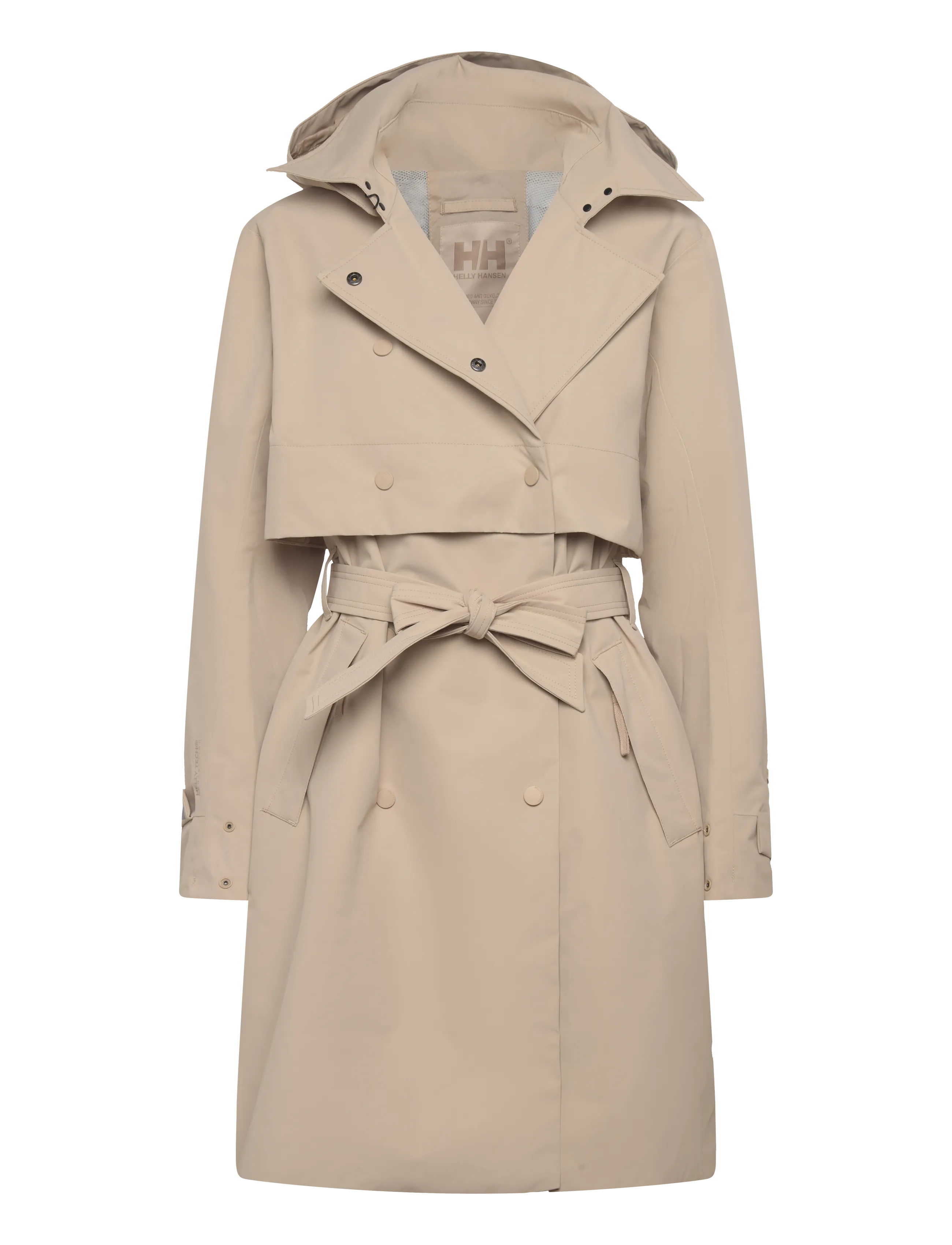 Helly Hansen W JANE TRENCH - Outdoor- & Regenjacken - HH KHAKI / beige
