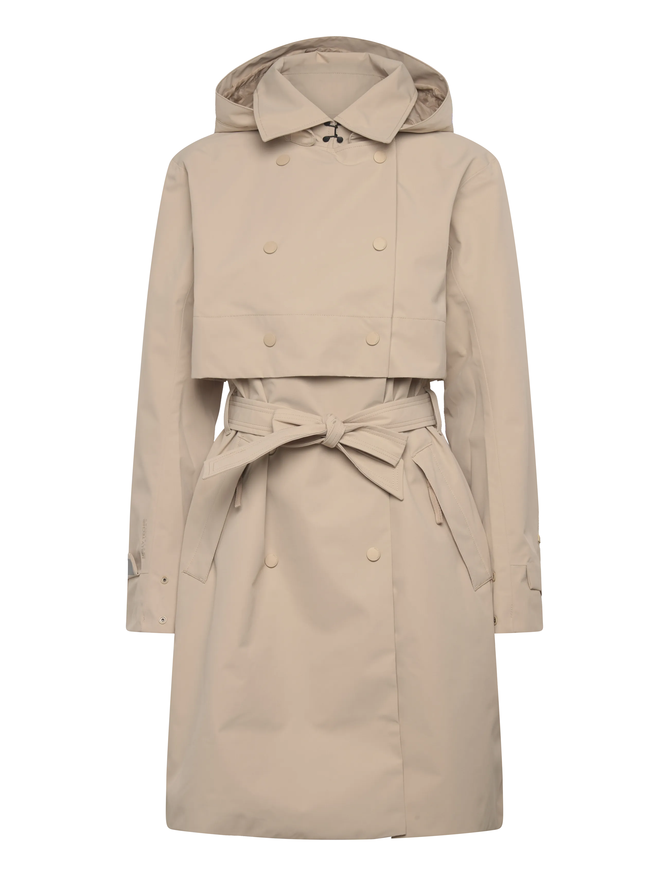 Helly Hansen - W JANE TRENCH - outdoor jackets - hh khaki - 1