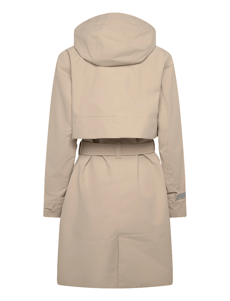 Helly Hansen - W JANE TRENCH - friluftsjackor - hh khaki - 2