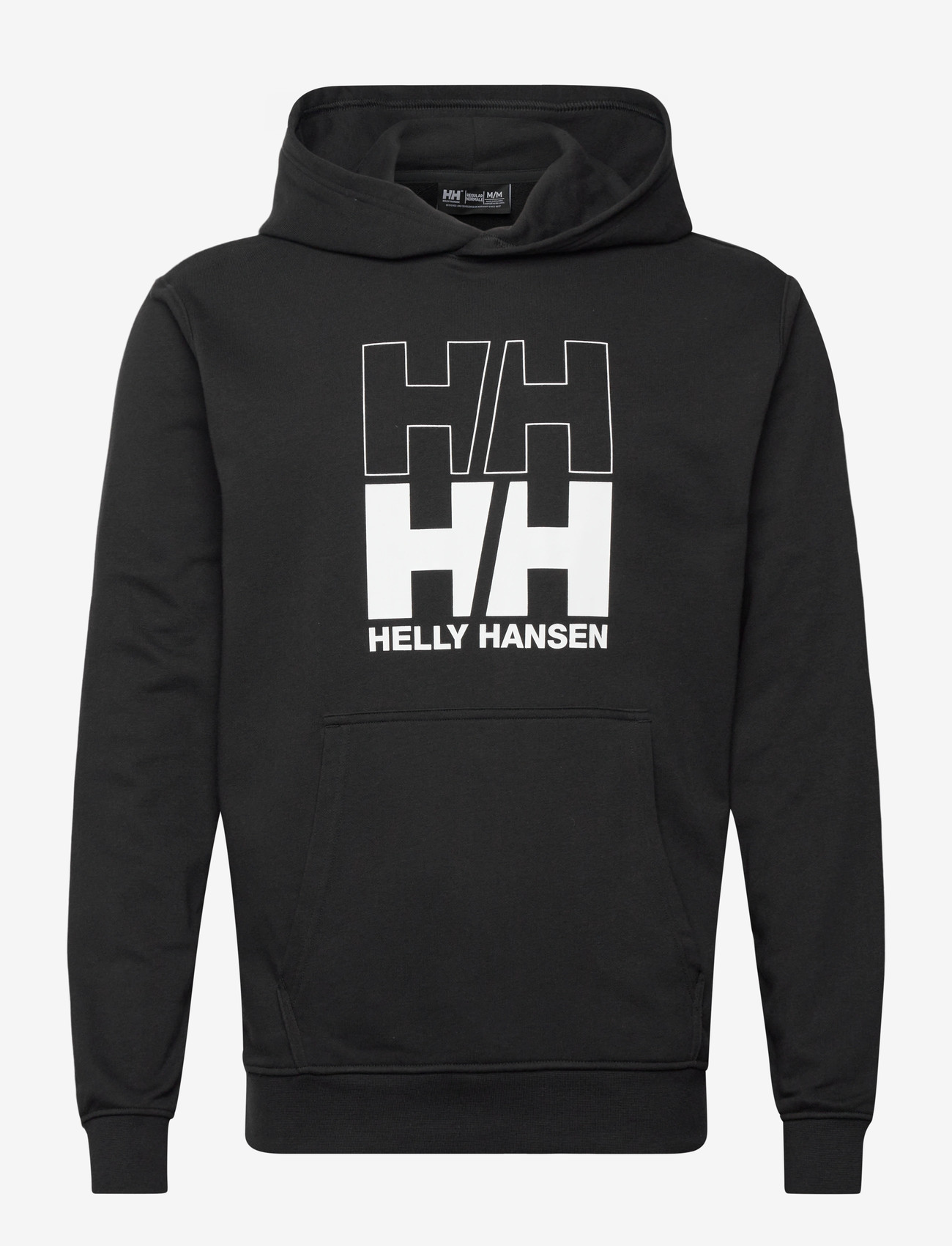 Helly Hansen - CORE GRAPHIC SWEAT HOODIE - oberteile - black - 0
