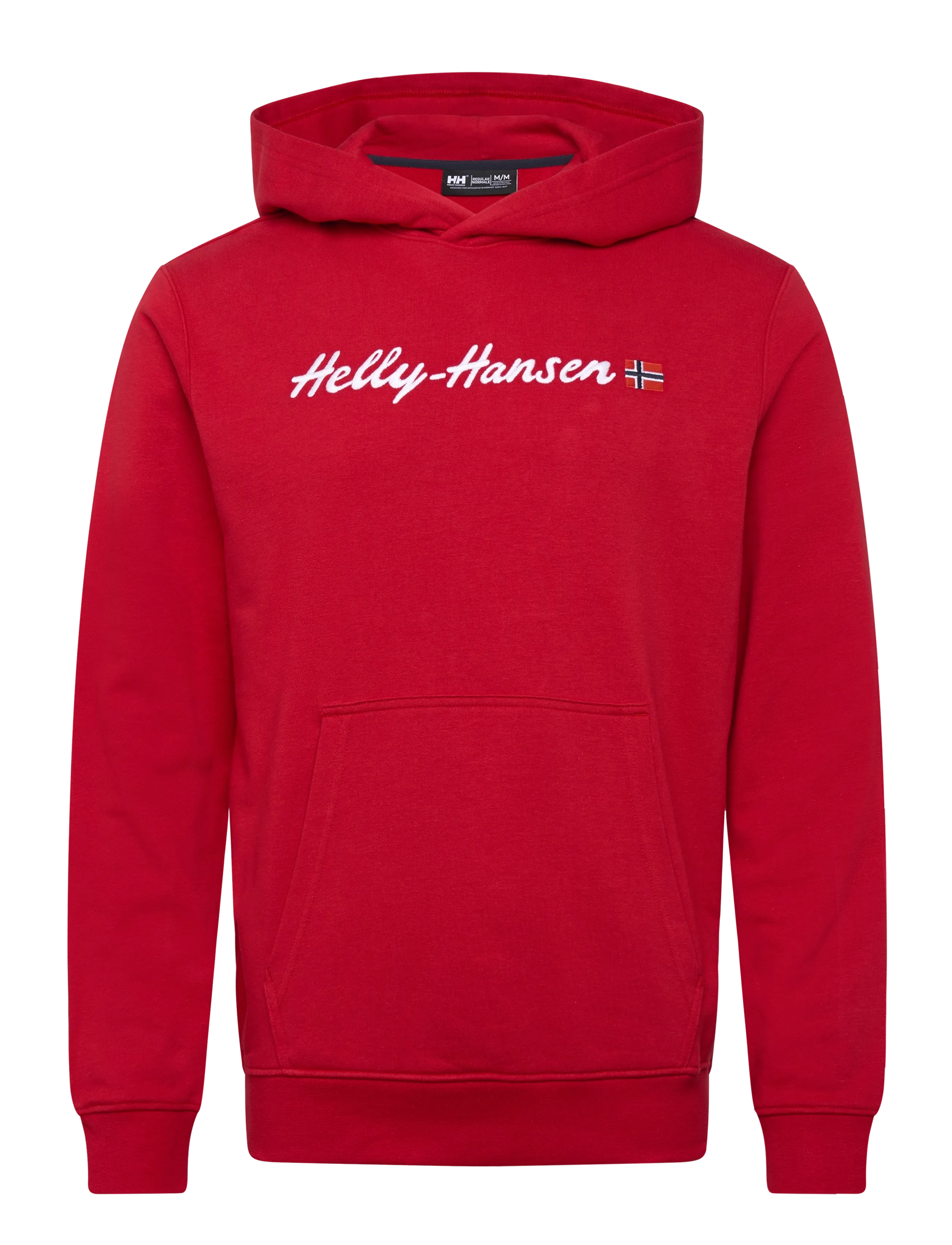 Helly Hansen Core Graphic Sweat Hoodie, XXL, Red, Sweatshirts & Hættetrøjer > Hættetrøjer, Herre
