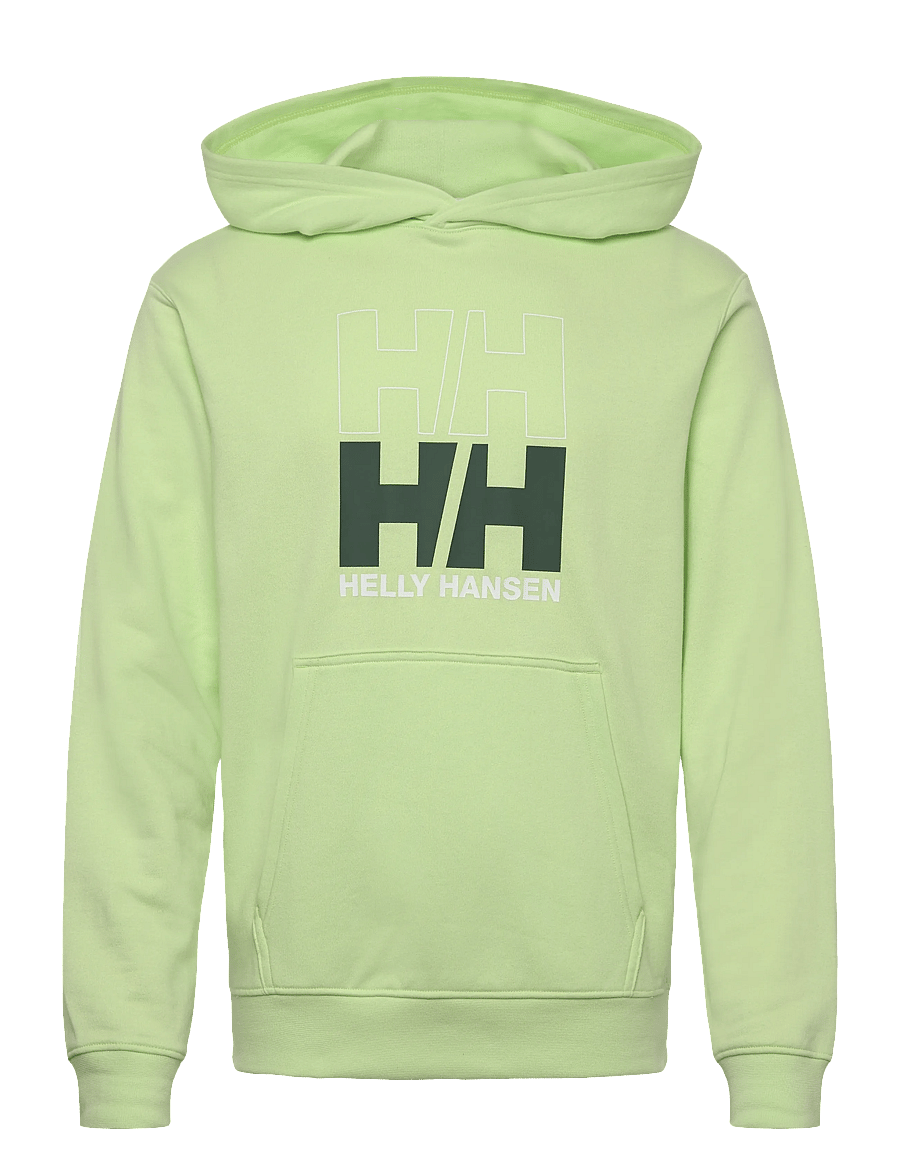 Helly Hansen - CORE GRAPHIC SWEAT HOODIE - tops - washed lime - 0