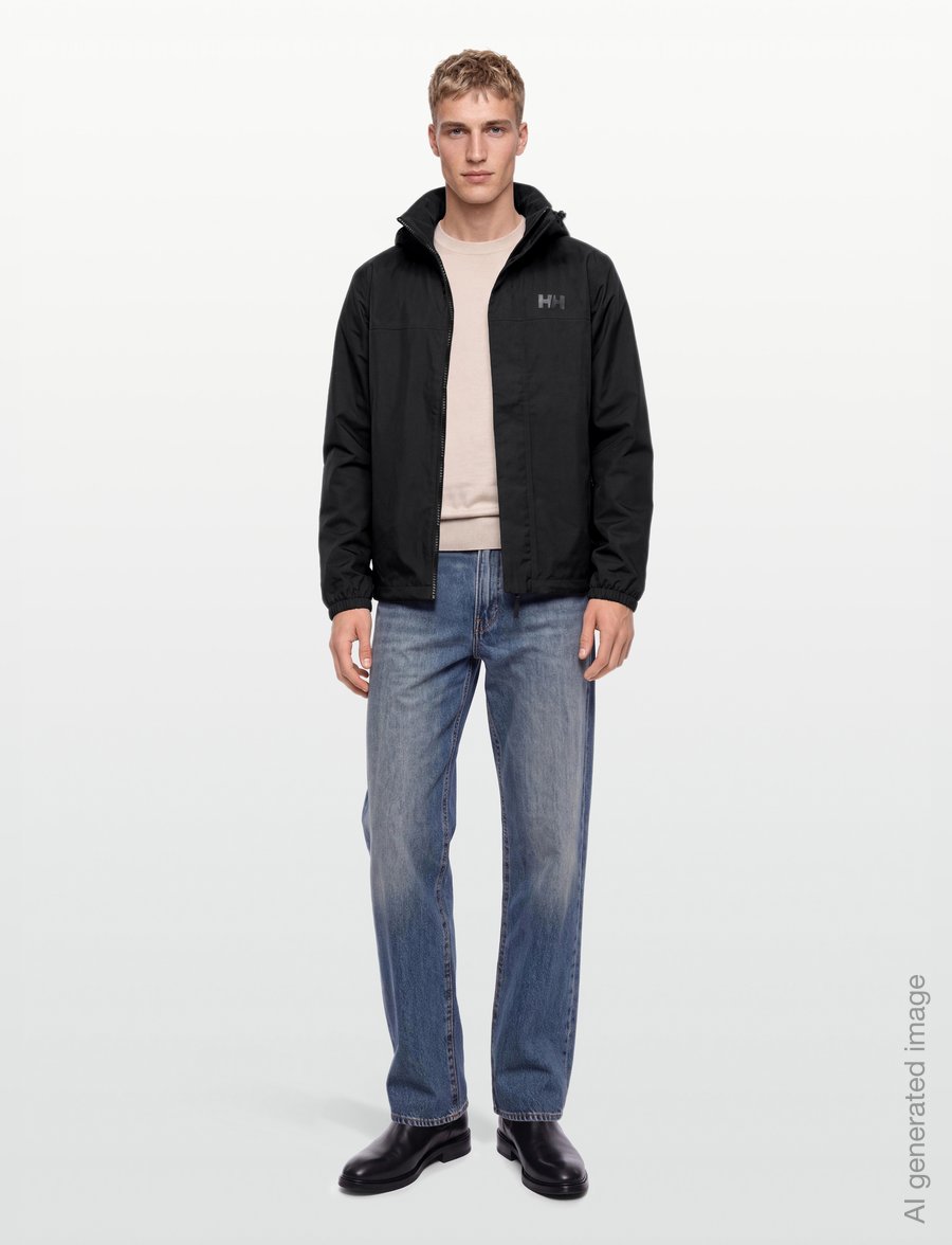 Helly Hansen - VANCOUVER RAIN JACKET - sadevaatteet - black - 0