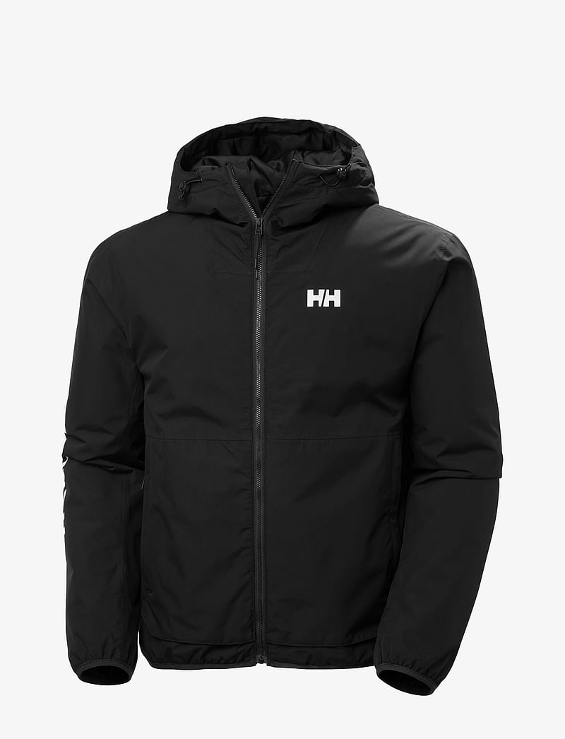 Helly Hansen - ERVIK INS RAIN JACKET - outdoor - black - 1