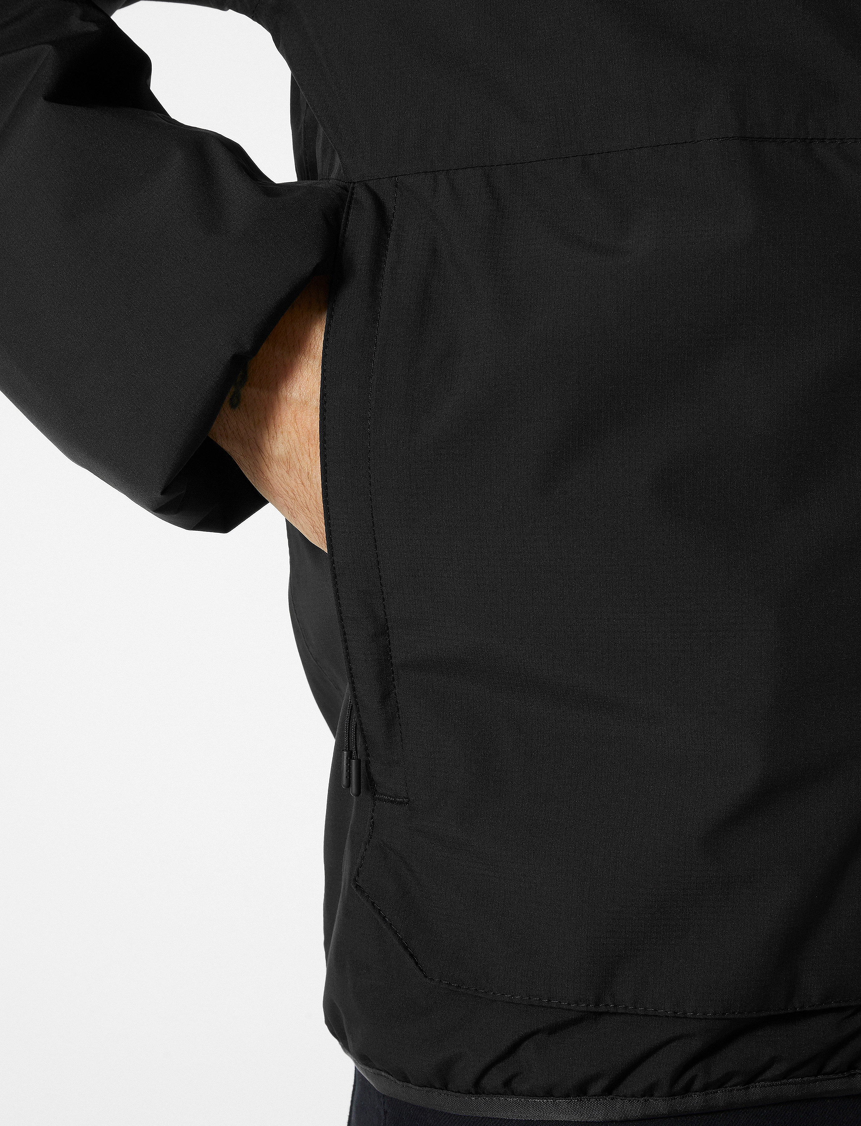 Helly Hansen - ERVIK INS RAIN JACKET - regnjakker - black - 5