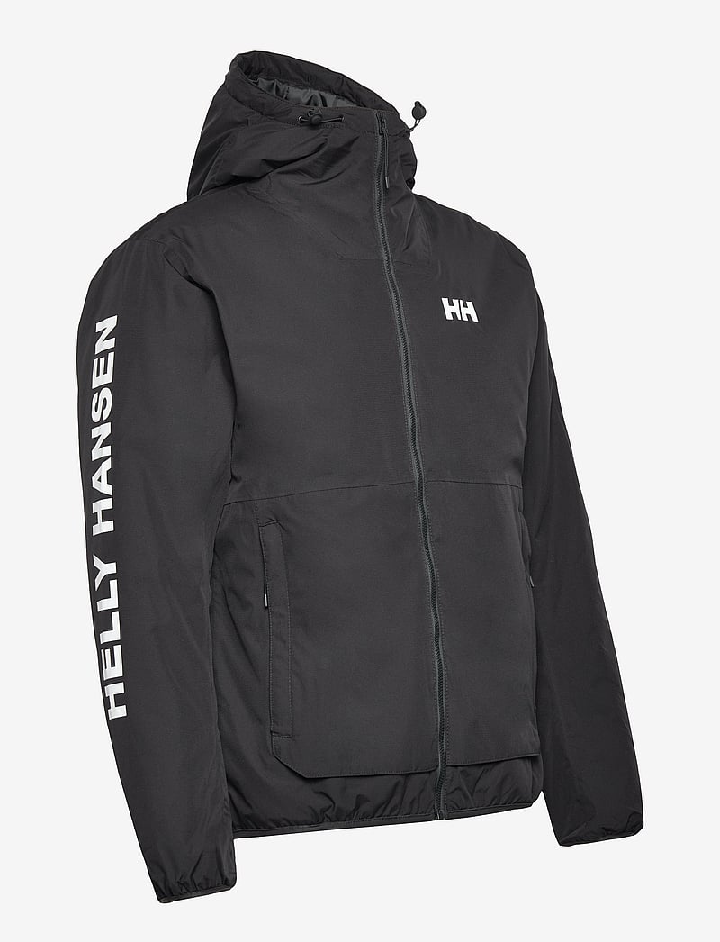 Helly Hansen - ERVIK INS RAIN JACKET - outdoor - black - 3
