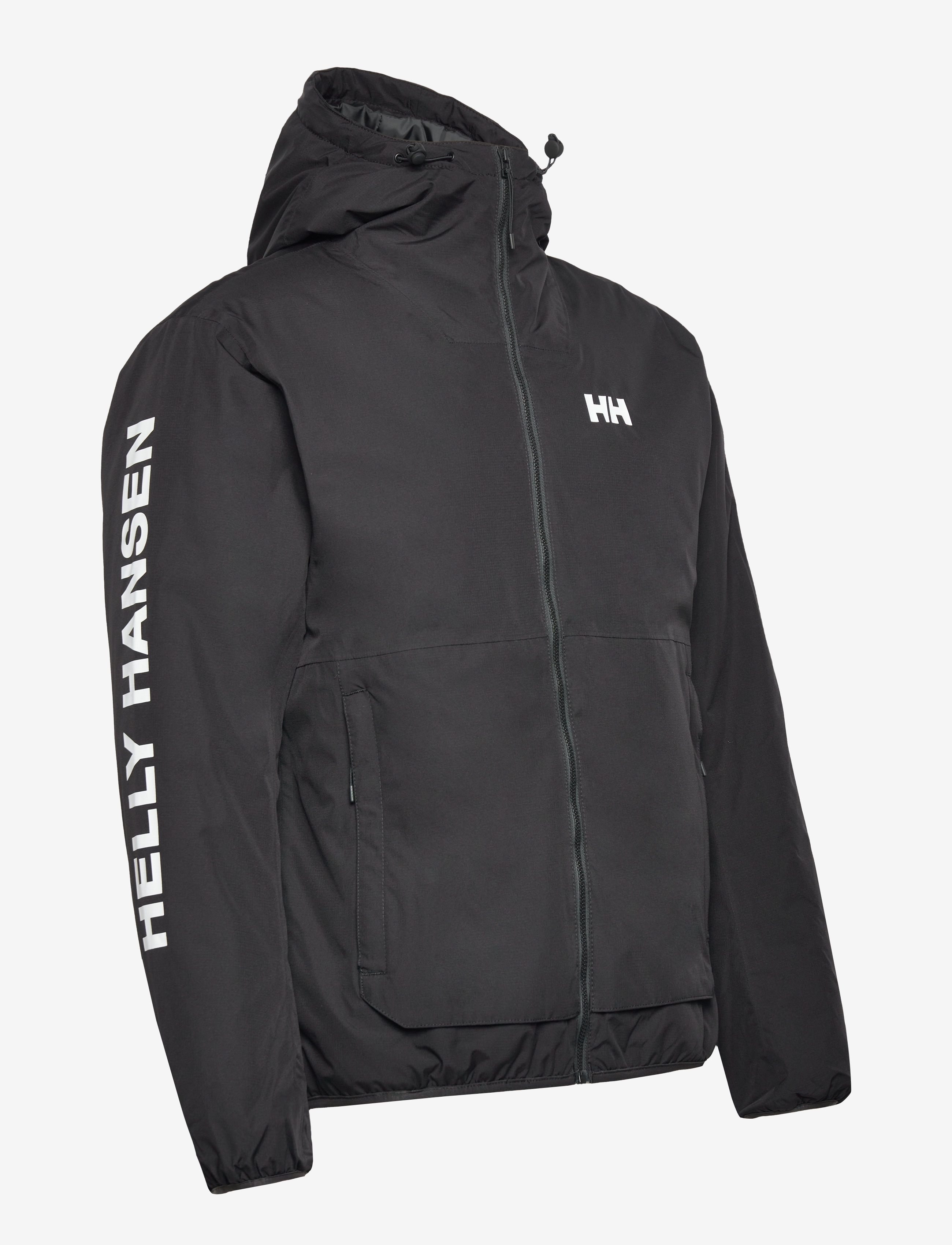 Helly Hansen - ERVIK INS RAIN JACKET - regnjakker - black - 3