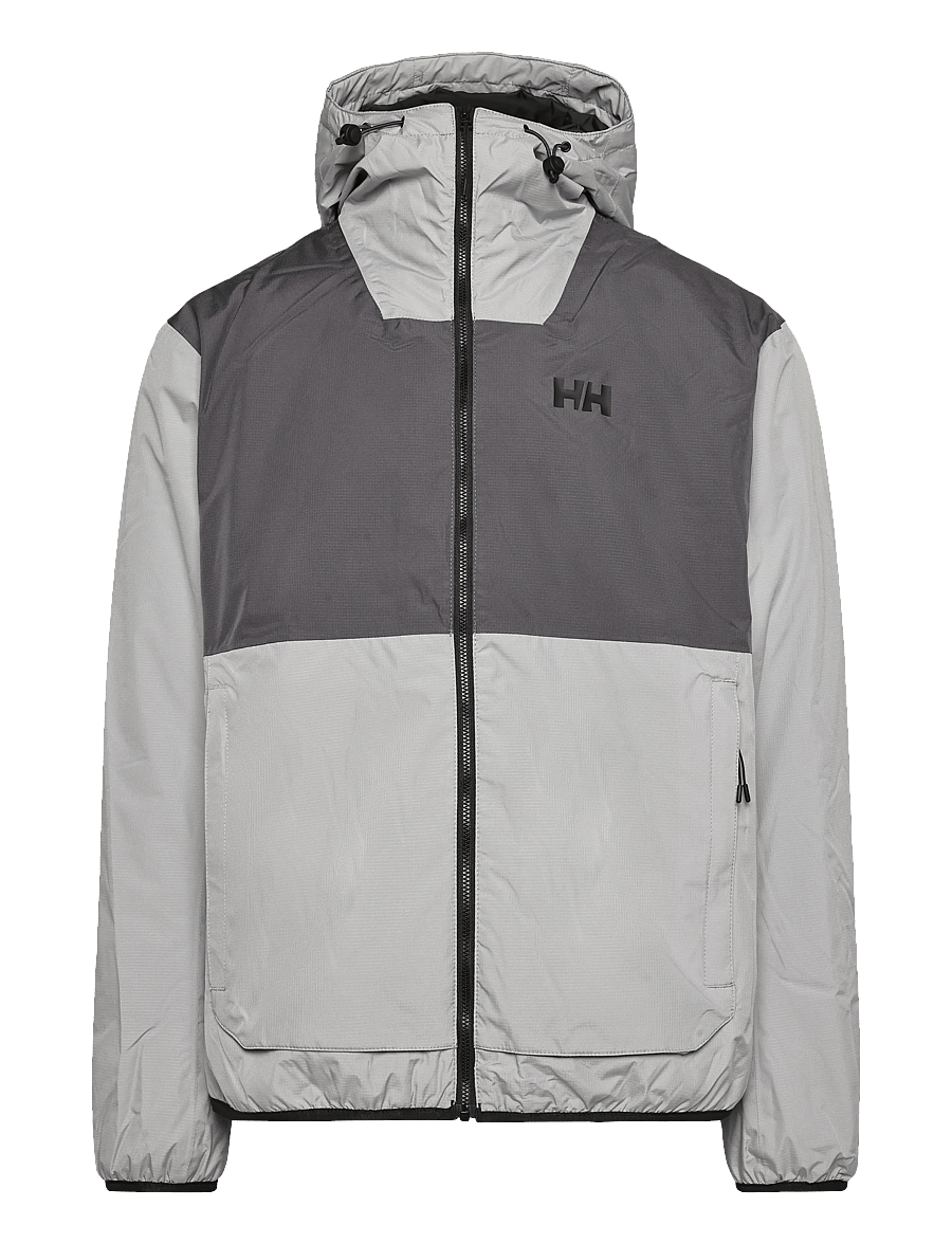 Helly Hansen - ERVIK INS RAIN JACKET - outdoor - flipper grey - 0