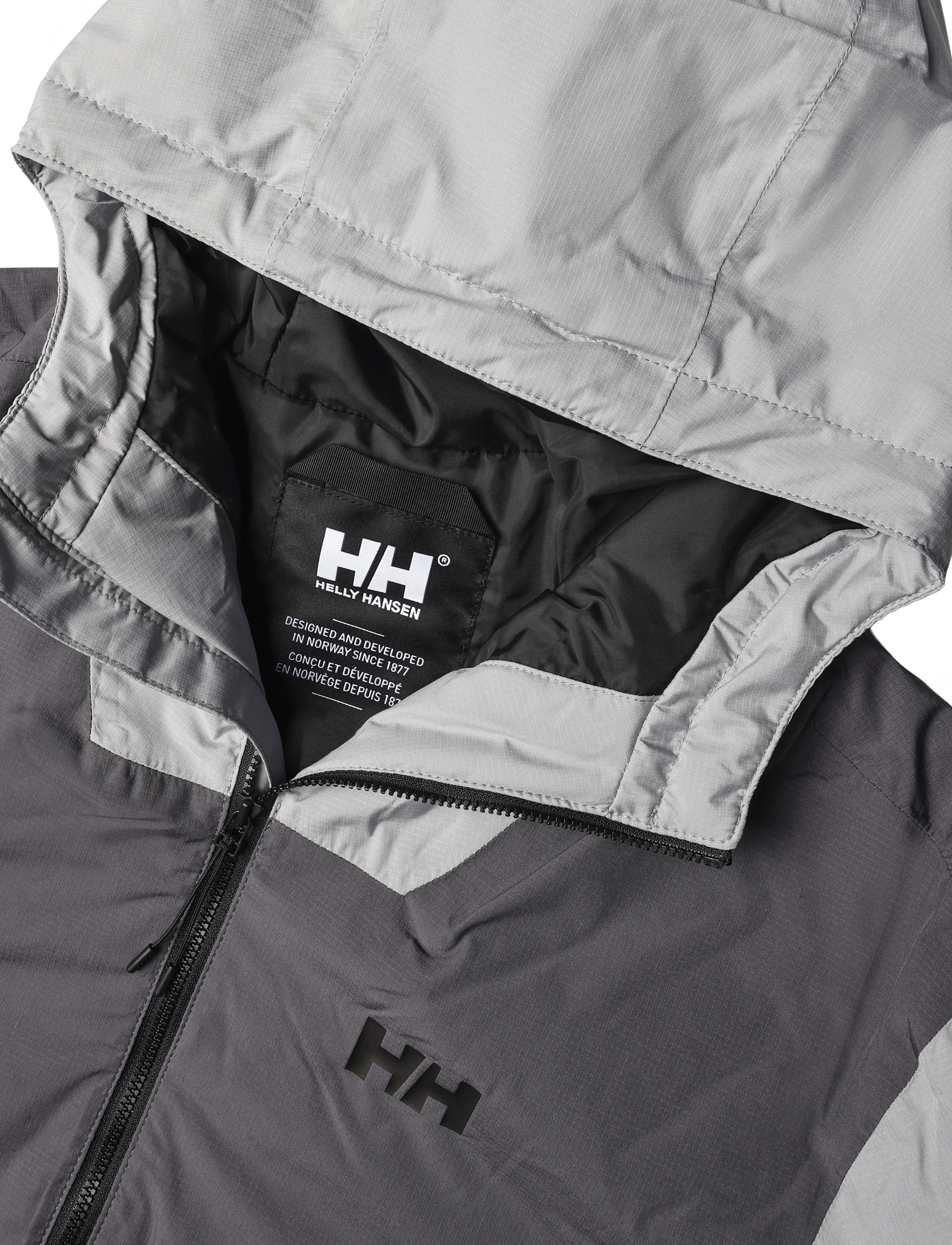 Helly Hansen - ERVIK INS RAIN JACKET - outdoor - flipper grey - 2