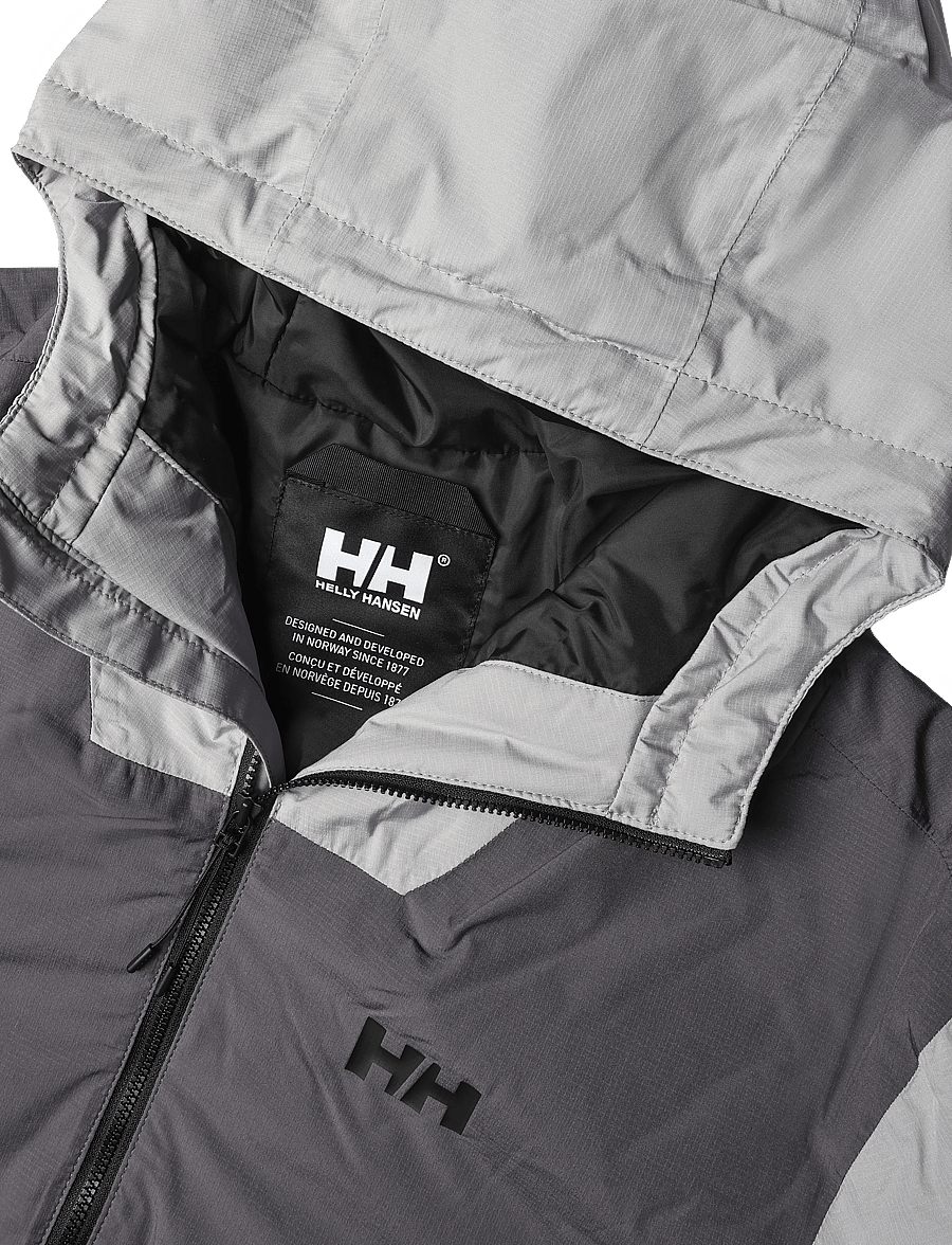 Helly Hansen - ERVIK INS RAIN JACKET - outdoor - flipper grey - 2