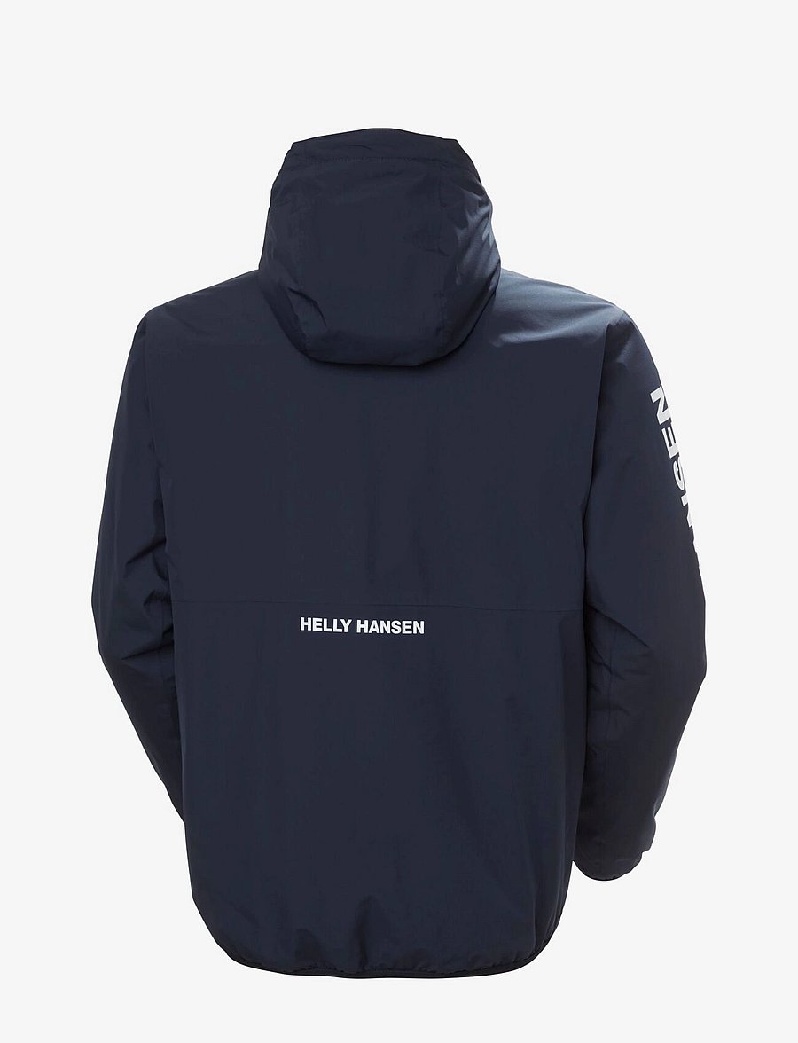 Helly Hansen - ERVIK INS RAIN JACKET - regnjakker - navy - 2