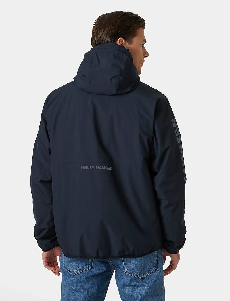 Helly Hansen - ERVIK INS RAIN JACKET - regnjackor - navy - 3