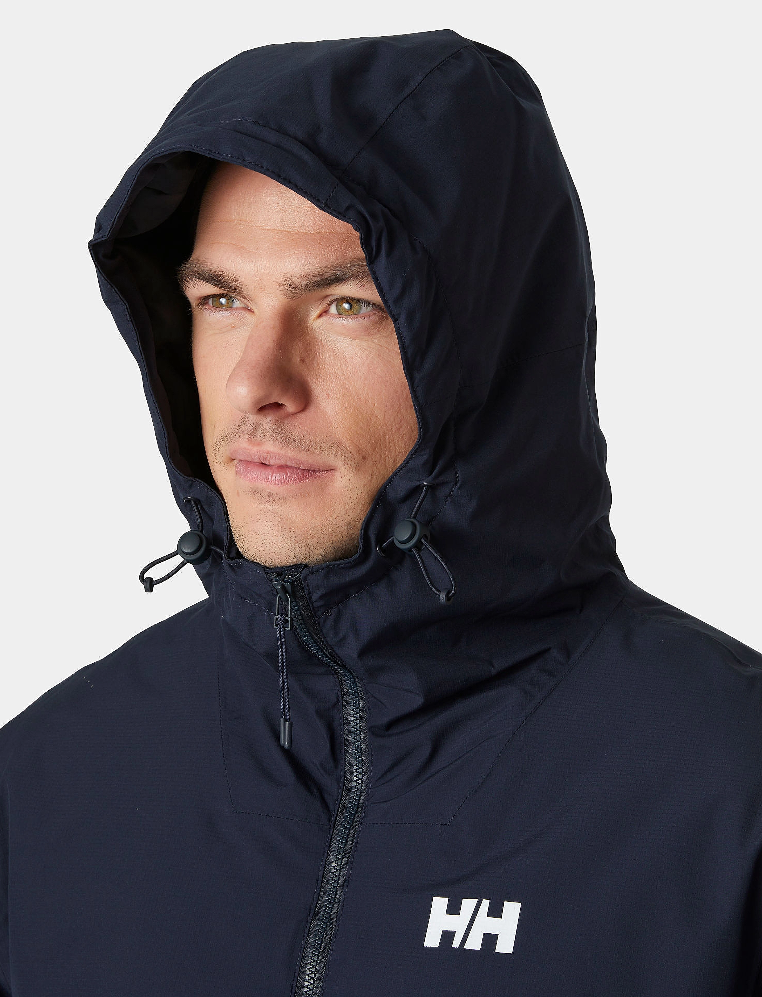 Helly Hansen - ERVIK INS RAIN JACKET - regnjackor - navy - 4
