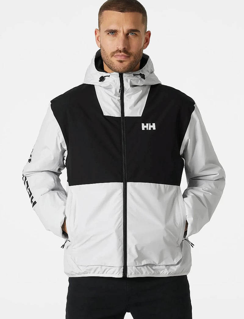 Helly Hansen - ERVIK INS RAIN JACKET - regnyfirhafnir - nimbus cloud - 0