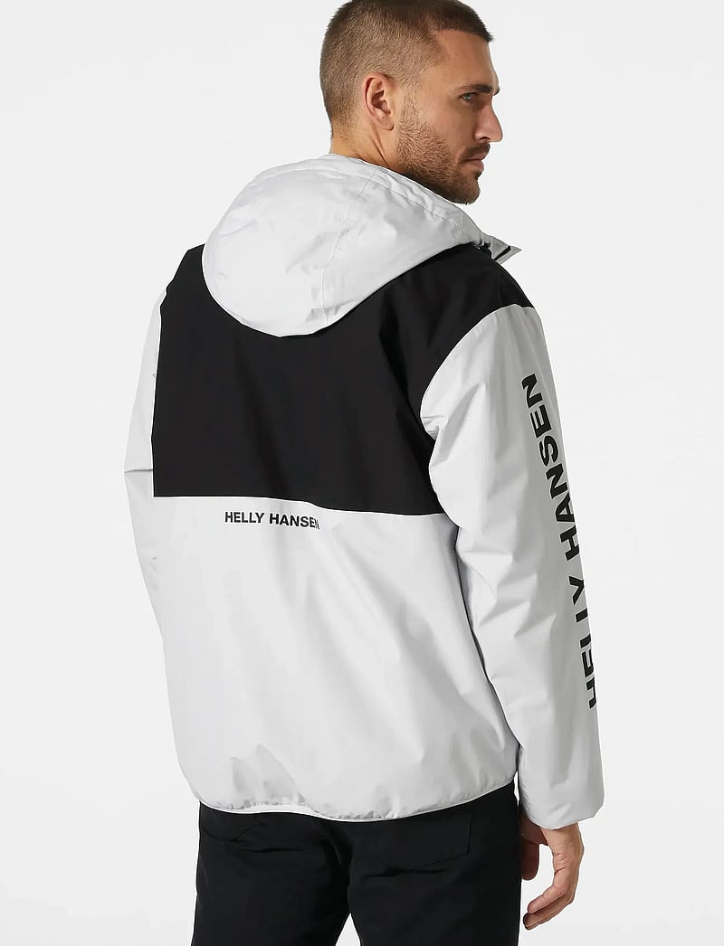 Helly Hansen - ERVIK INS RAIN JACKET - regnyfirhafnir - nimbus cloud - 3