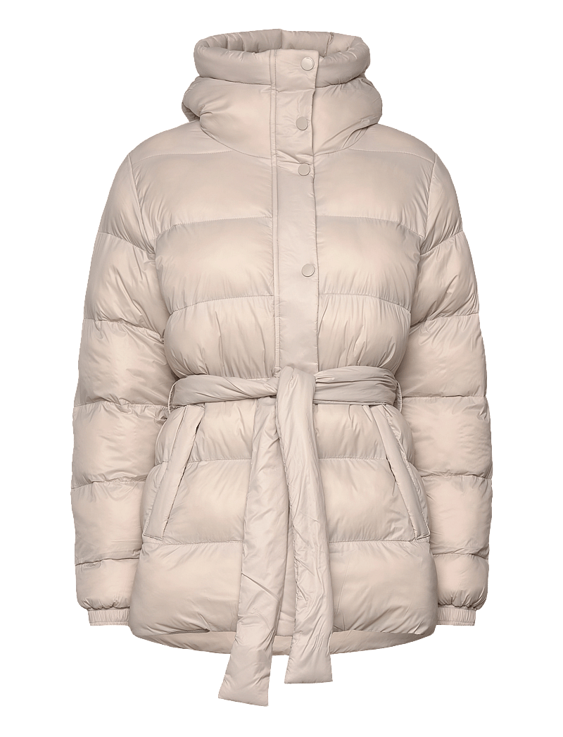 Helly Hansen - W GRACE PUFFY PARKA - parkasjackor - mellow grey - 0