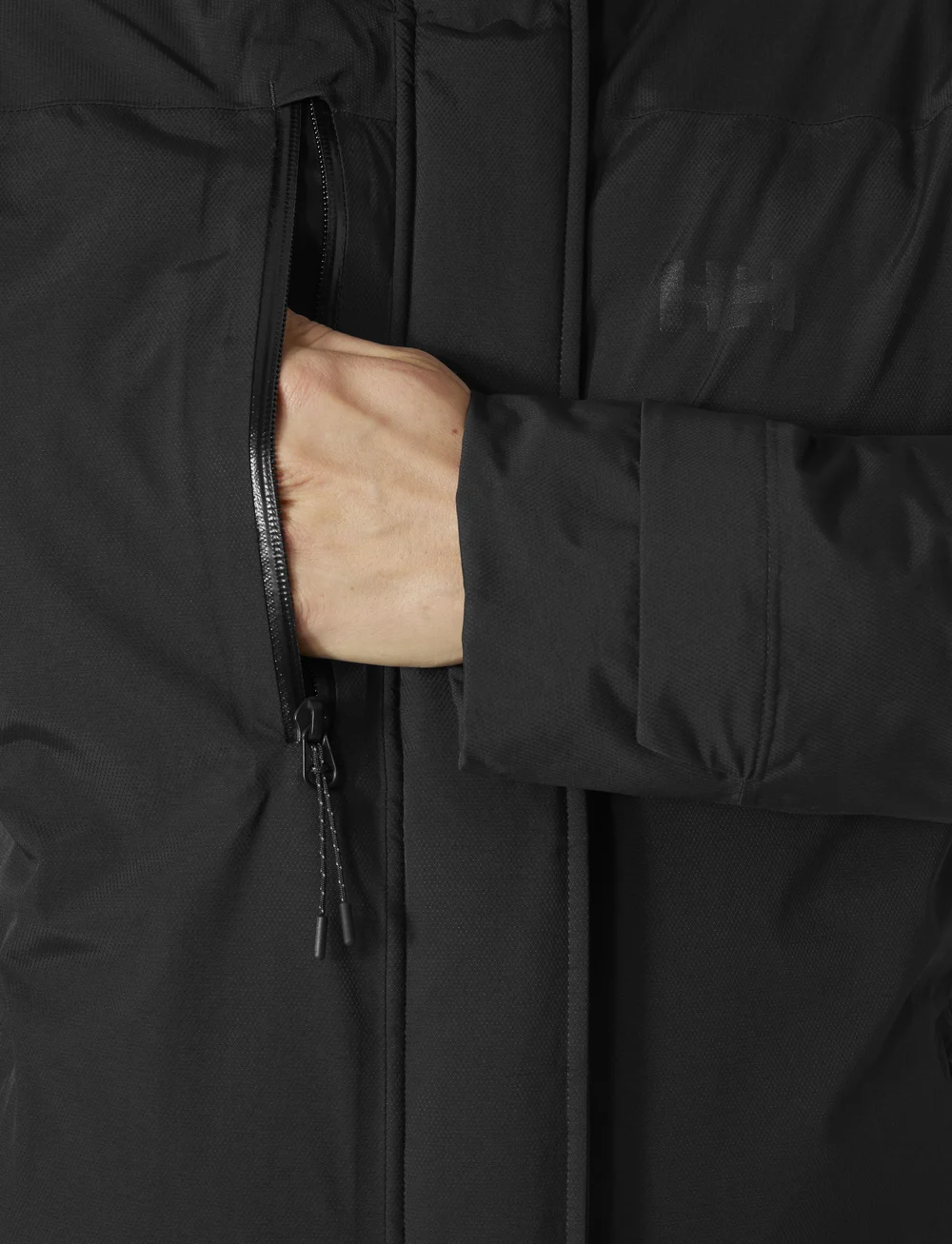 Helly Hansen - W ADORE HT PARKA - parkasjackor - black - 5