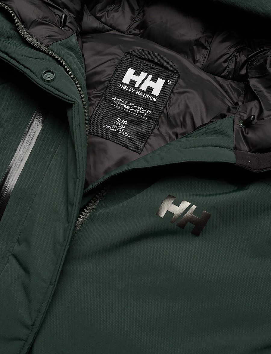 Helly Hansen - W ADORE HT PARKA - parkasjackor - dark jungle - 4