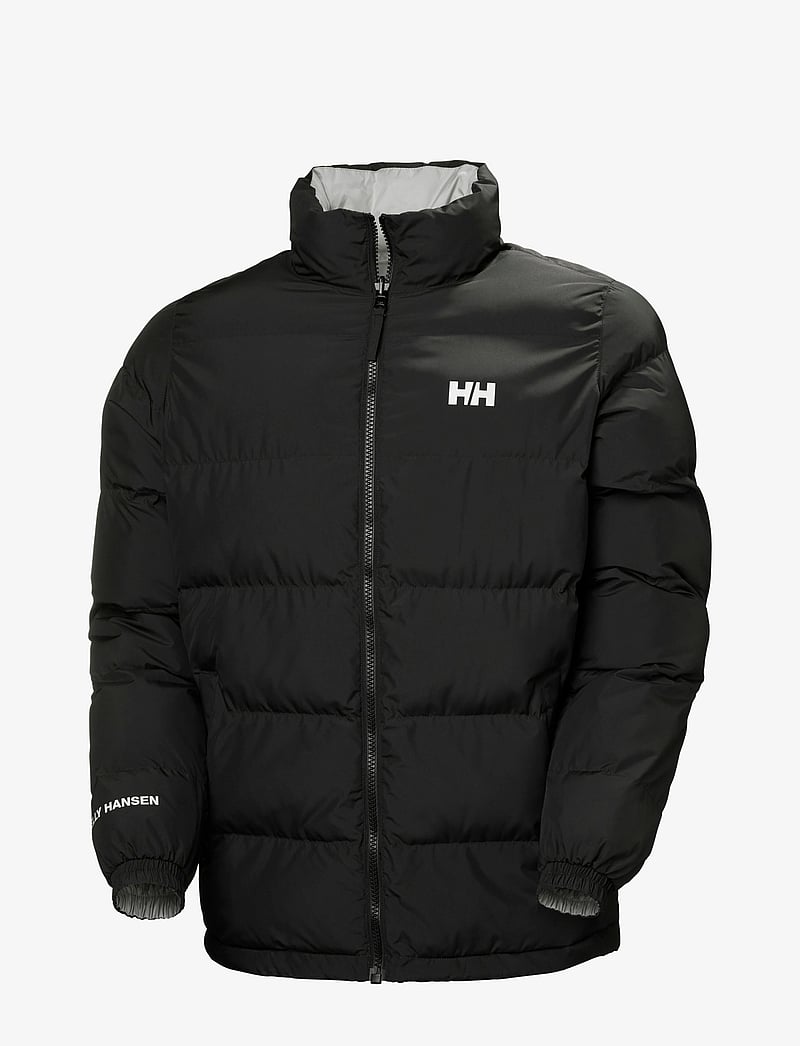 Helly Hansen - YU 23 REVERSIBLE PUFFER - sulejoped ja voodriga joped - black - 1