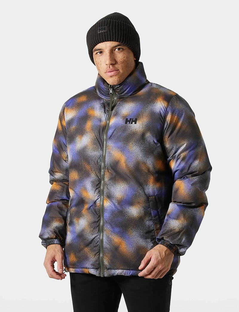 Helly Hansen - YU 23 REVERSIBLE PUFFER - daunenjacken - dark utility - 4