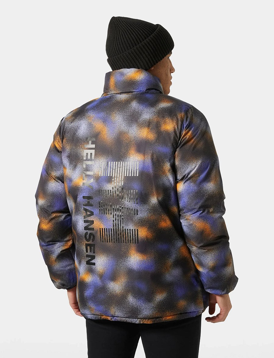 Helly Hansen - YU 23 REVERSIBLE PUFFER - daunenjacken - dark utility - 5
