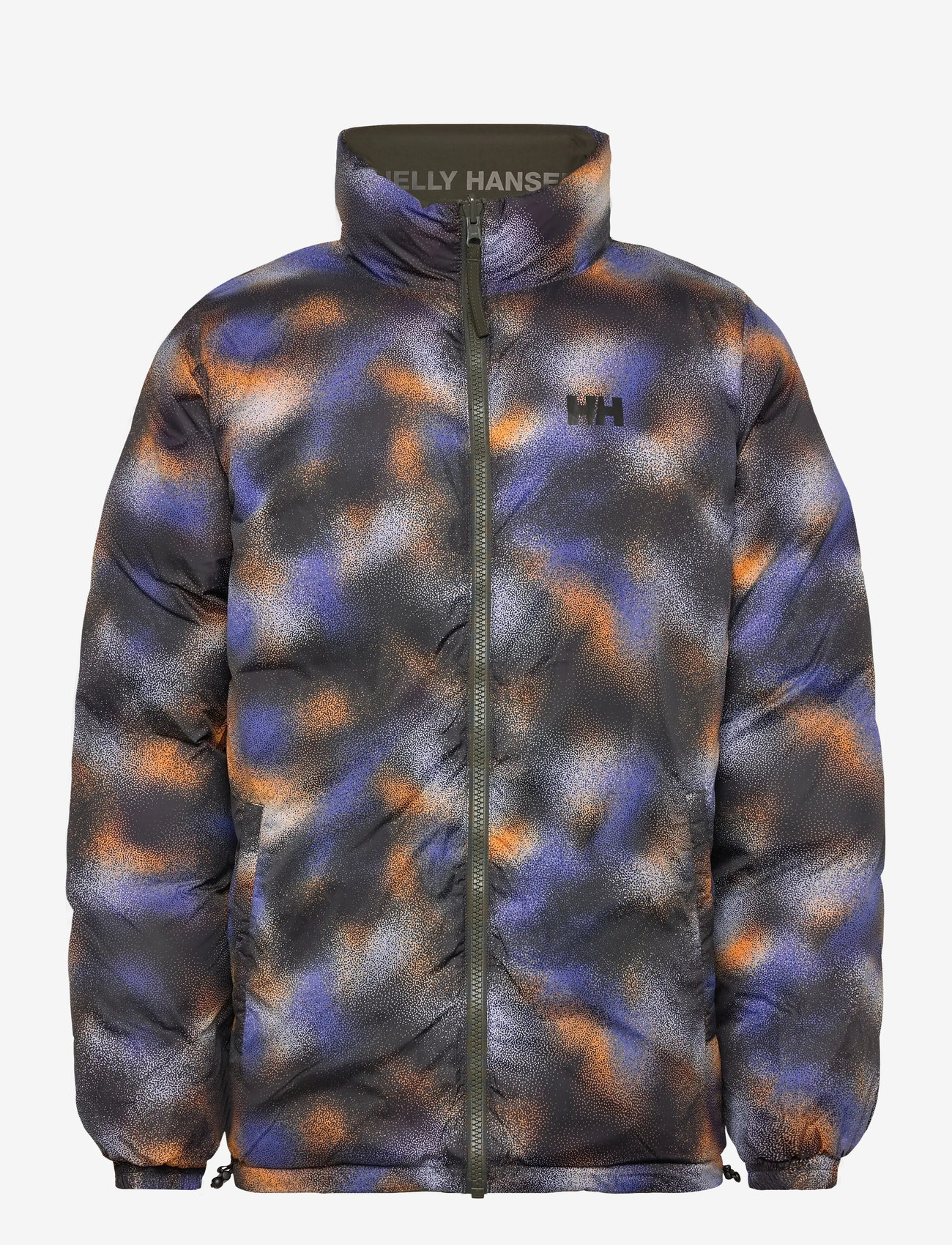 Helly Hansen - YU 23 REVERSIBLE PUFFER - sportsjakker - dark utility - 2