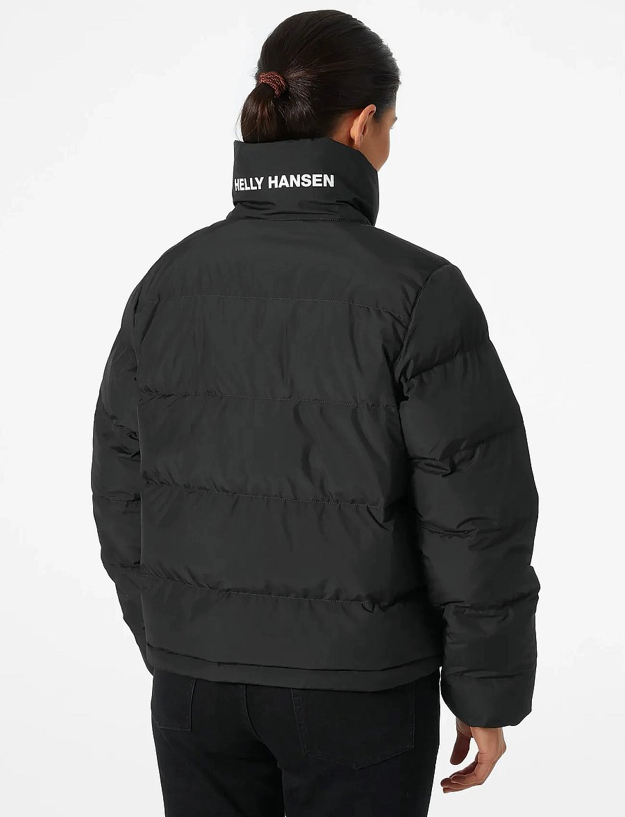 Helly Hansen - W YU 23 REVERSIBLE PUFFER - vinterjakker - black - 5