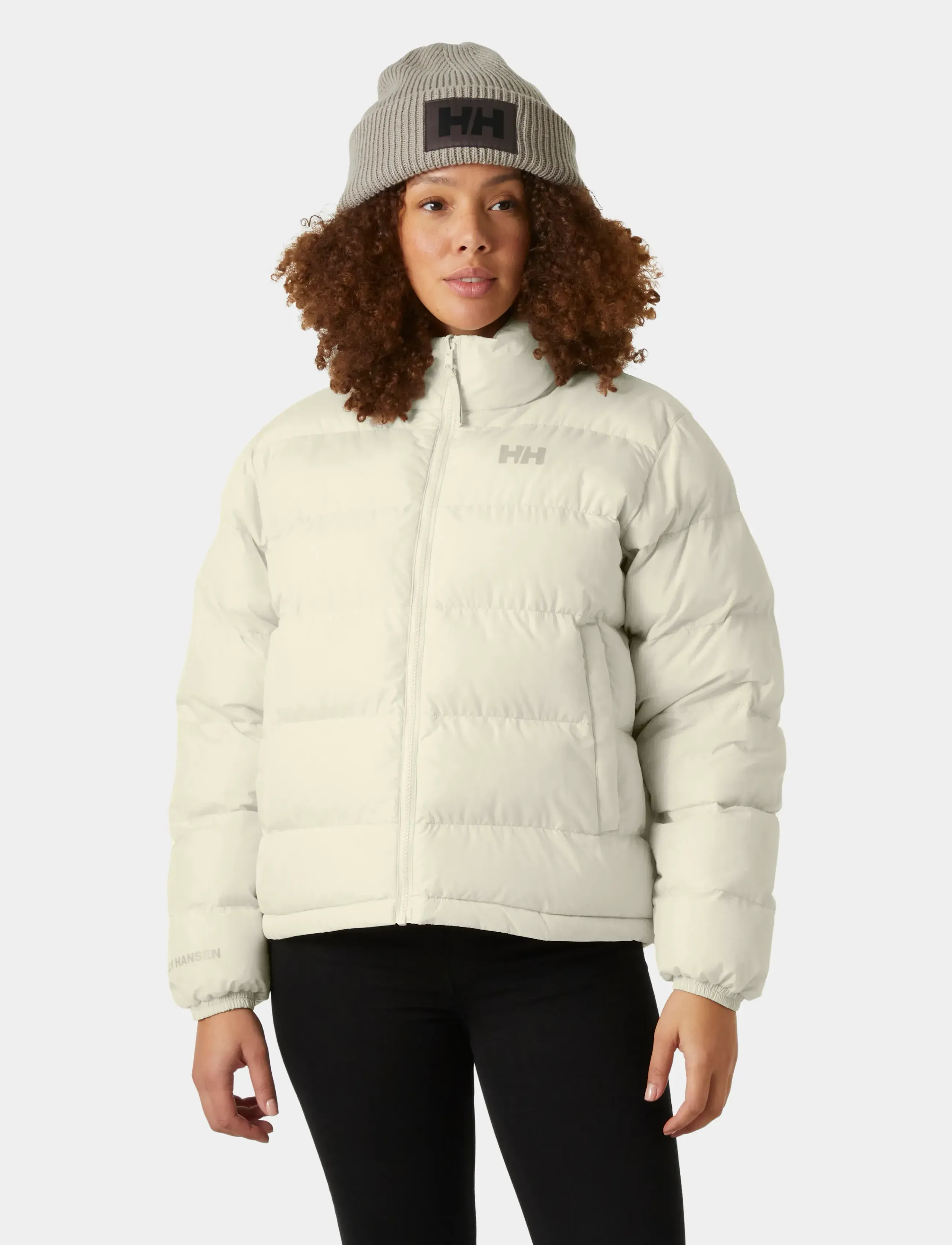 Helly Hansen W Yu 23 Reversible Puffer, XL, Jackets, Creme - Padded Jacket, Frauen