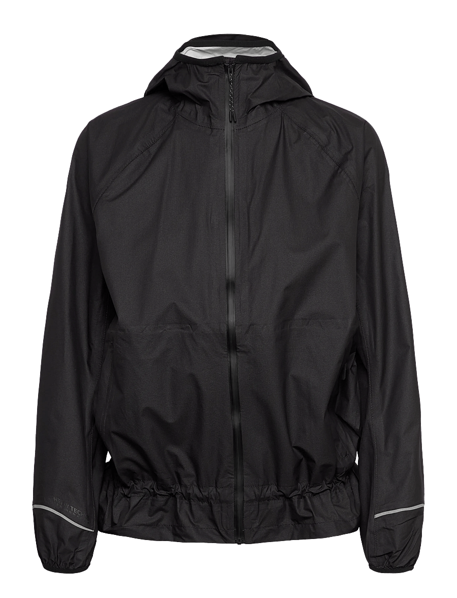 Helly Hansen - W ESSENCE LIGHT RAIN JACKET - Õueriided - black - 0