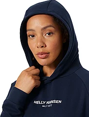 Helly Hansen - W CORE HOODIE DRESS - sweatshirt-kjoler - navy - 5