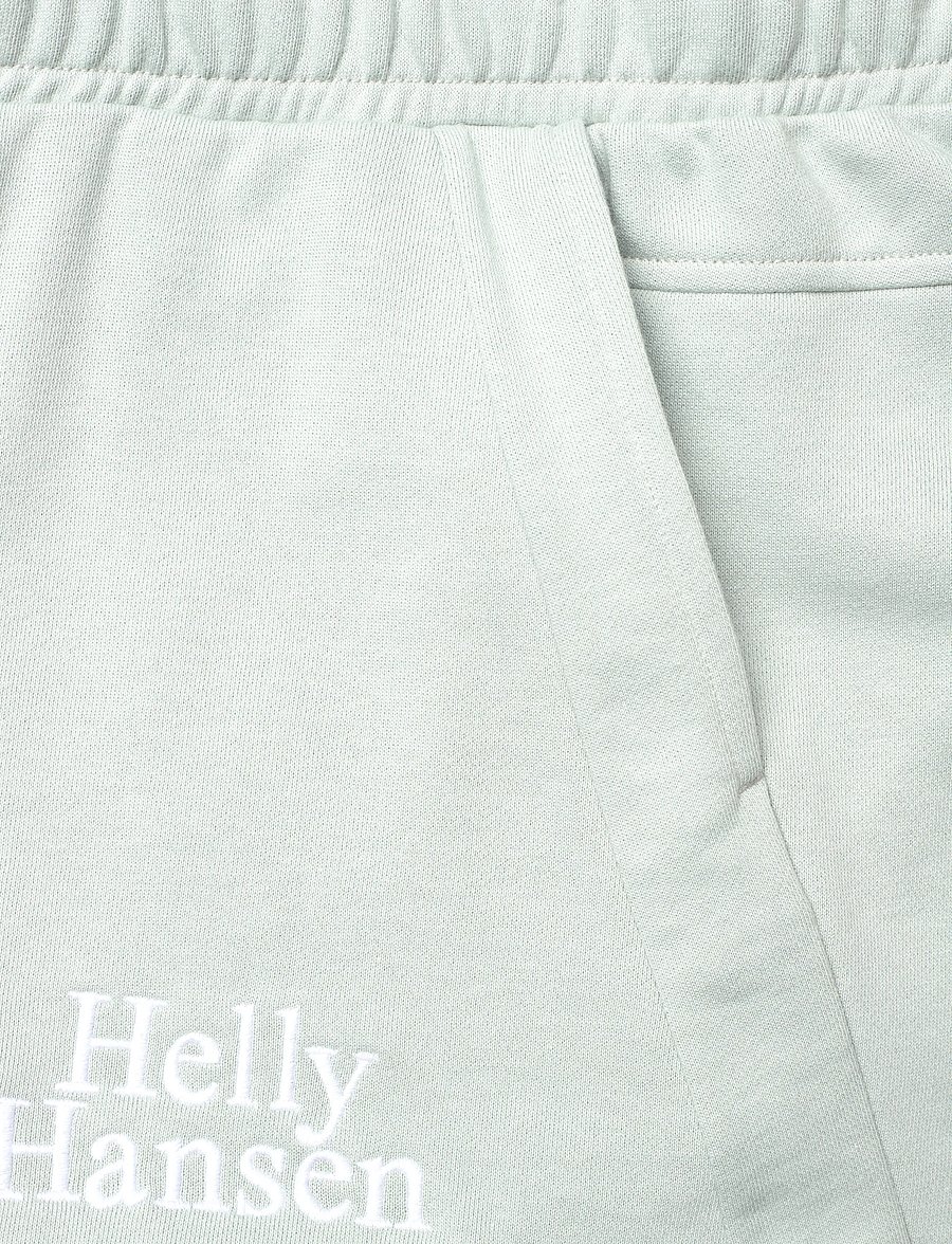 Helly Hansen - W CORE SWEAT SHORTS - hosen - green mist - 2