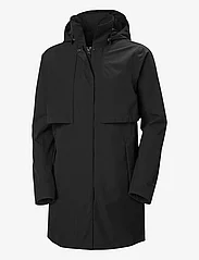 Helly Hansen - W LILJA RAIN COAT - outdoor & rain jackets - black - 1