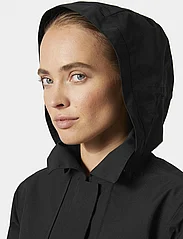 Helly Hansen - W LILJA RAIN COAT - outdoor & rain jackets - black - 5
