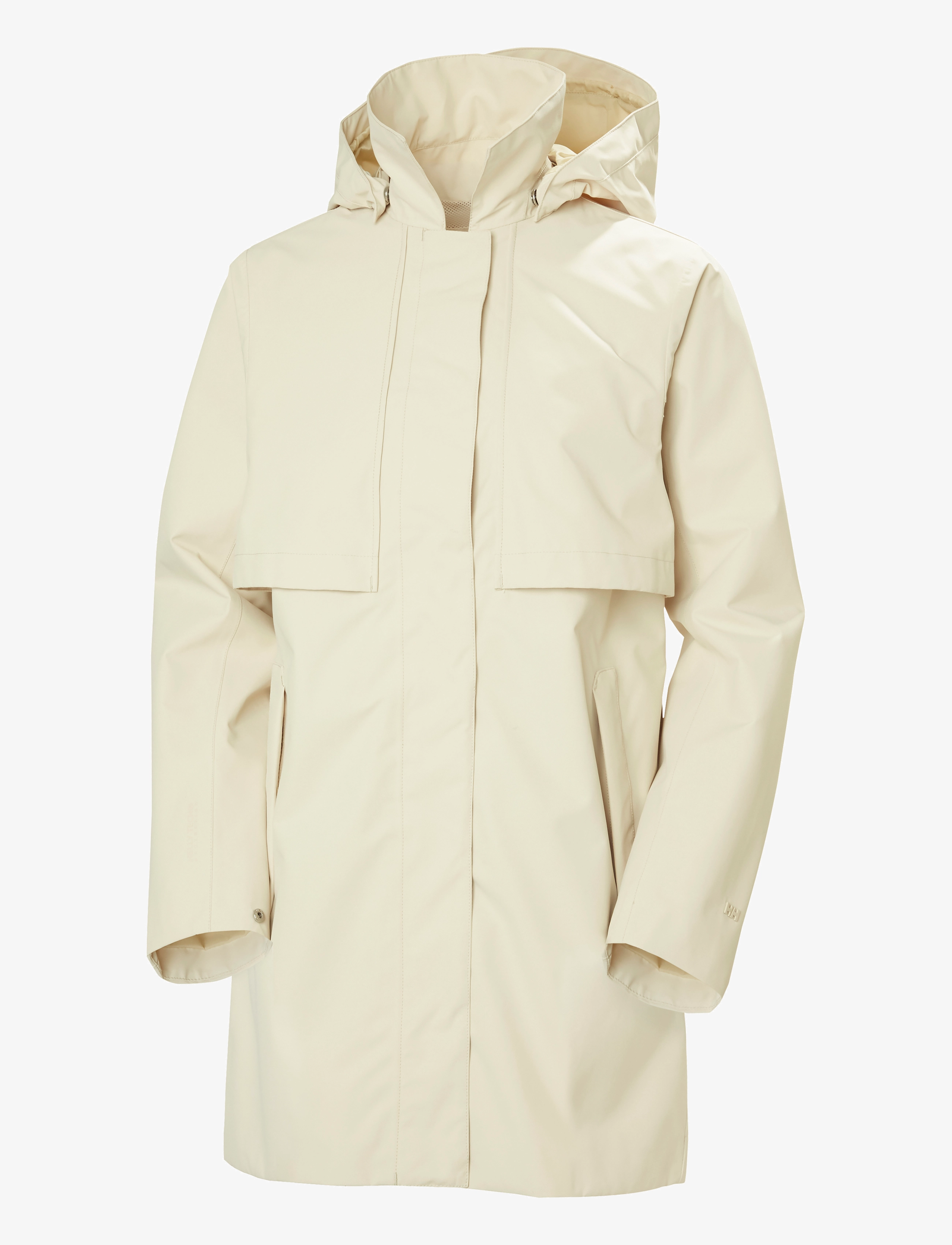 HELLY HANSEN W Lilja Regen Mantel Cream - L - Damen
