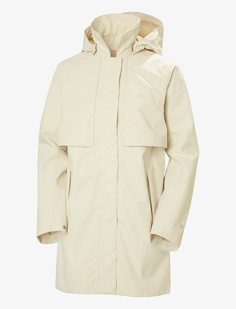 Helly Hansen - W LILJA RAIN COAT - outdoor - cream - 1