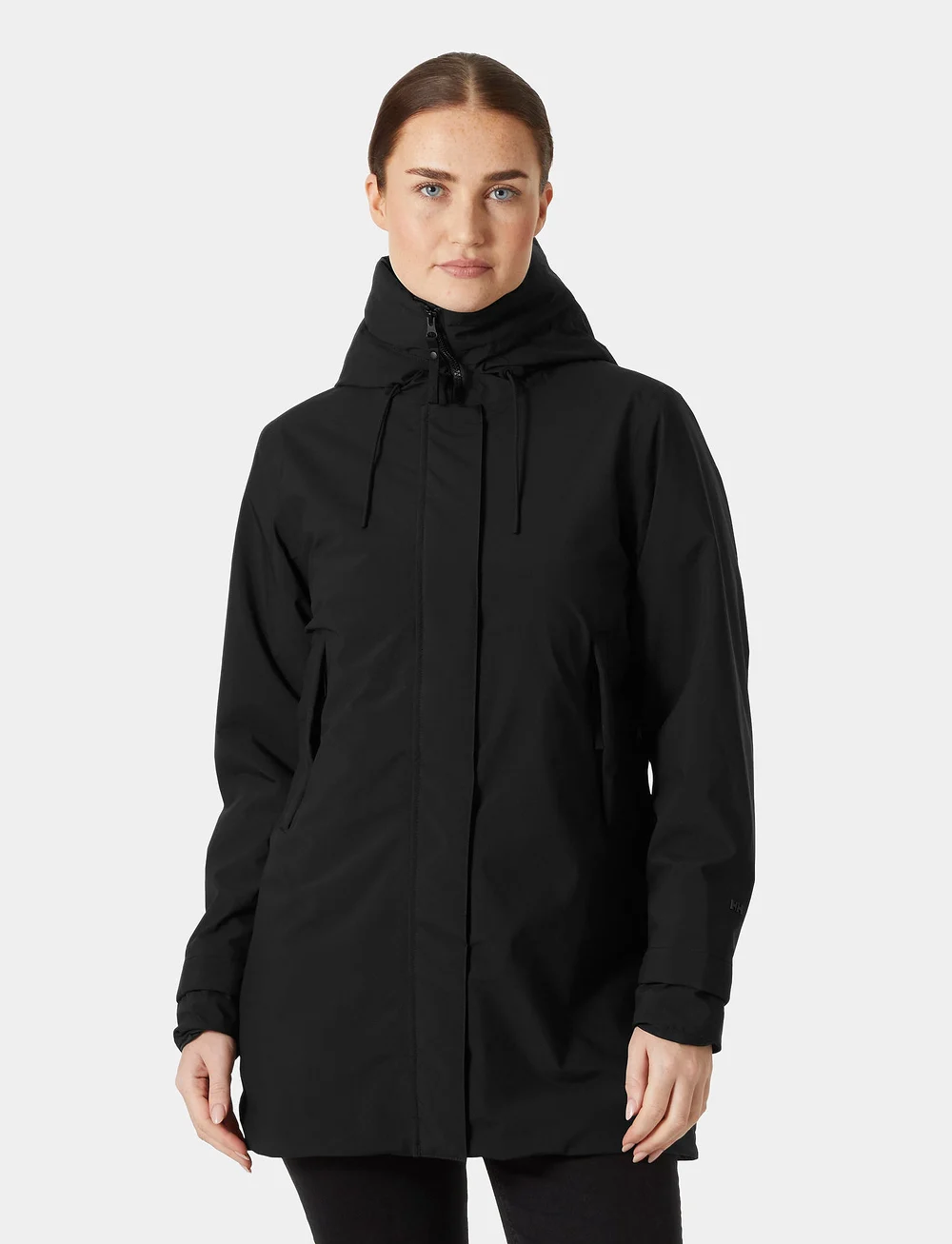 Helly Hansen - W VICTORIA INS MID RAIN JACKET - outdoor - black - 0