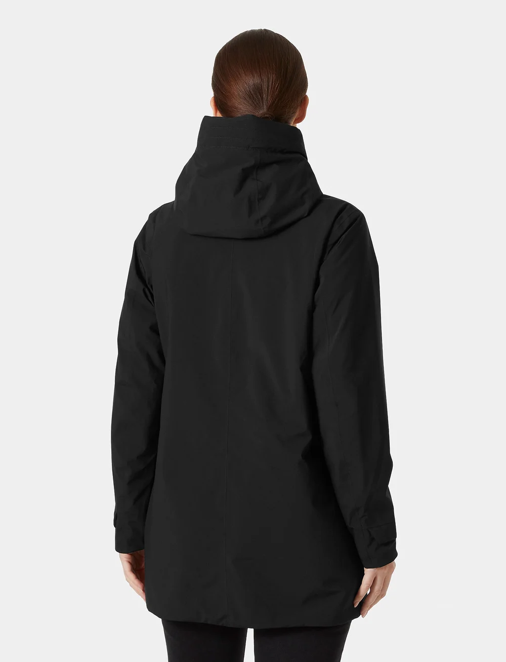 Helly Hansen - W VICTORIA INS MID RAIN JACKET - outdoor - black - 3