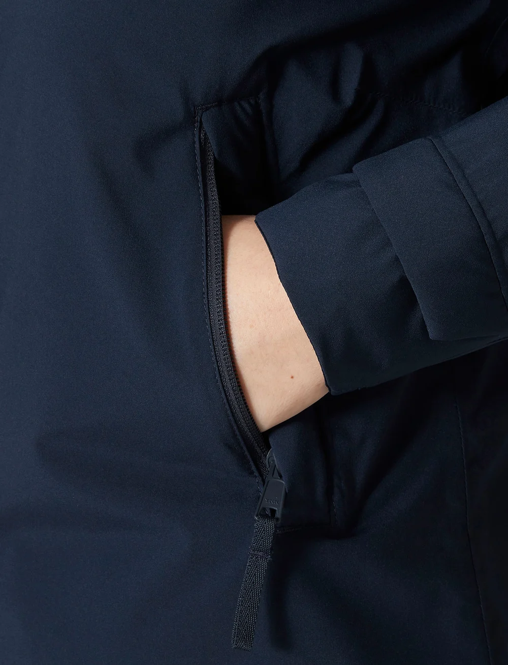 Helly Hansen - W VICTORIA INS MID RAIN JACKET - overtøj - navy - 5