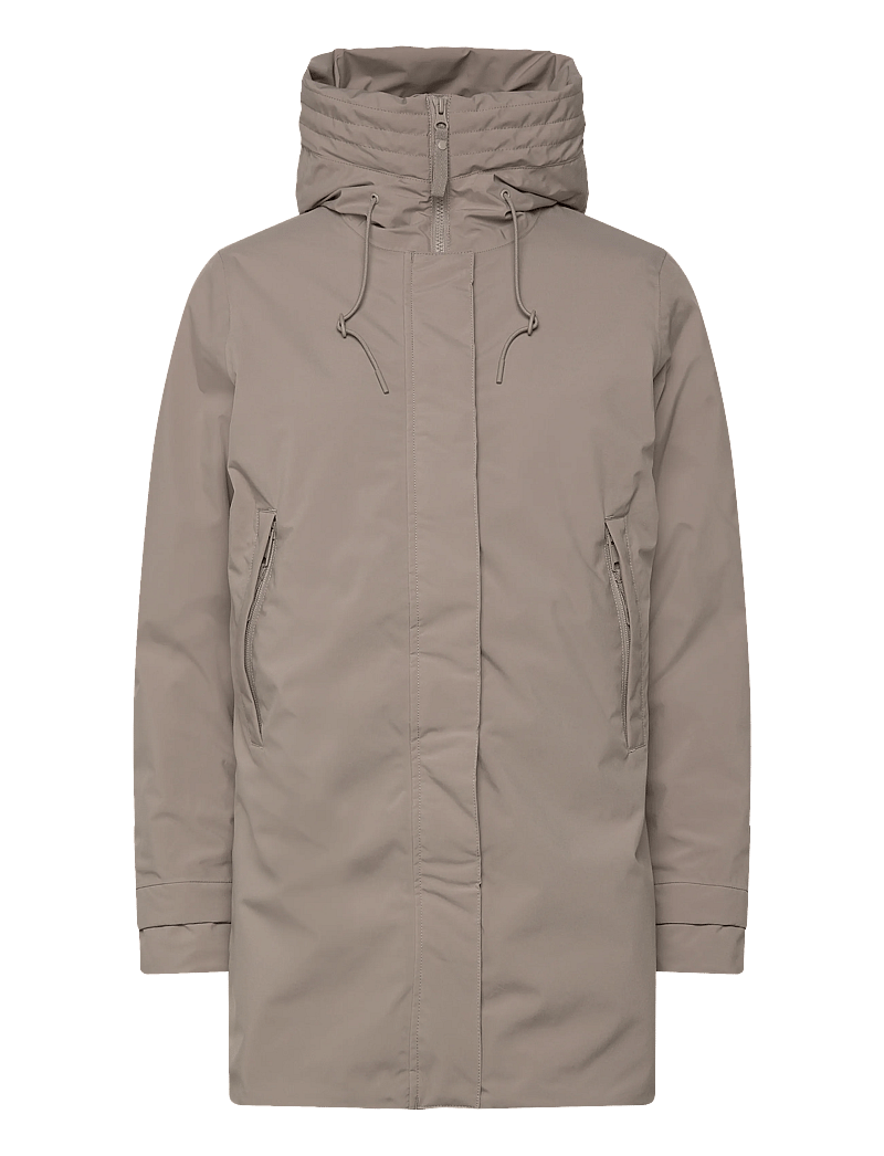 Helly Hansen - W VICTORIA INS MID RAIN JACKET - ytterkläder - terrazzo - 0