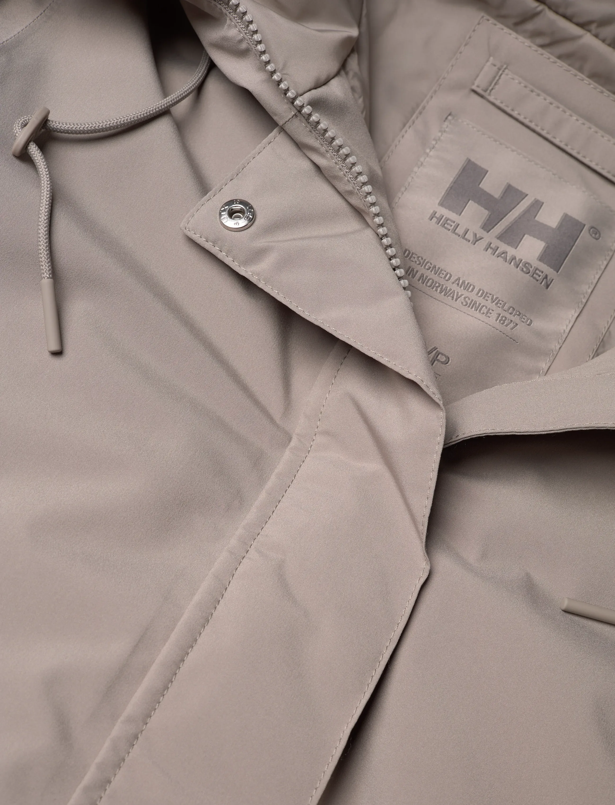 Helly Hansen - W VICTORIA INS MID RAIN JACKET - płaszcze przeciwdeszczowe - terrazzo - 2