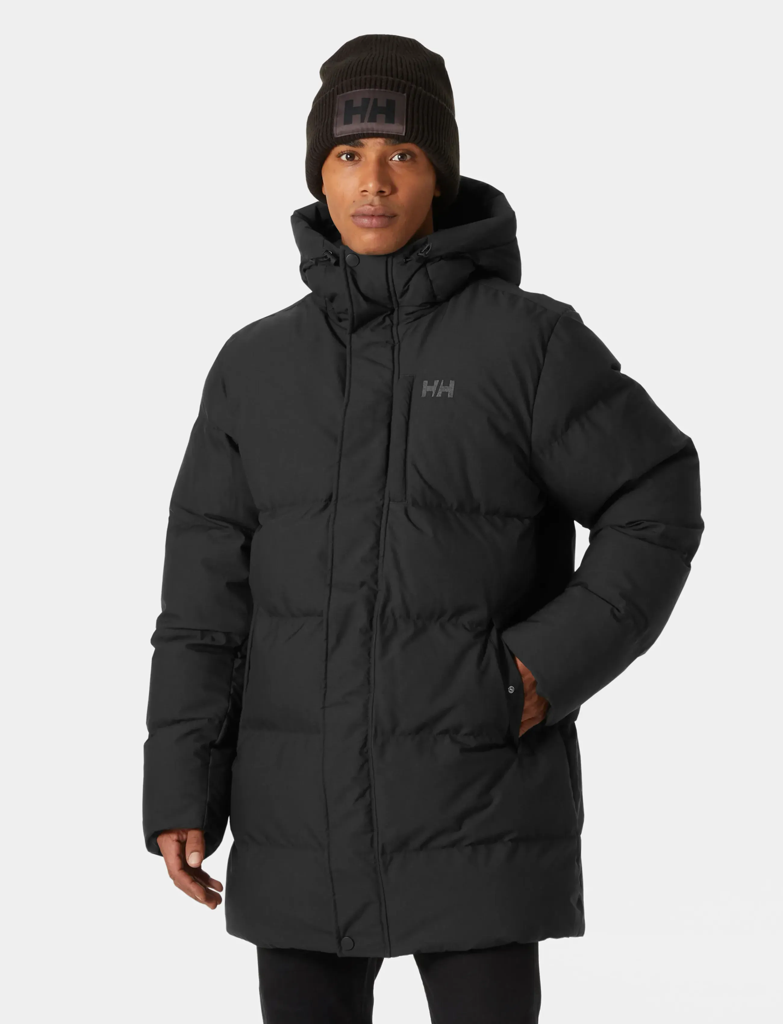 Helly Hansen Alby Puffy Parka, XL, Black, Sport Jackets > Sport Parkas, Herre