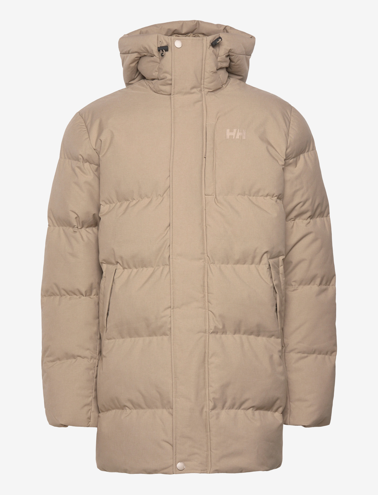 Helly Hansen - ALBY PUFFY PARKA - parkasjackor - pebble - 0
