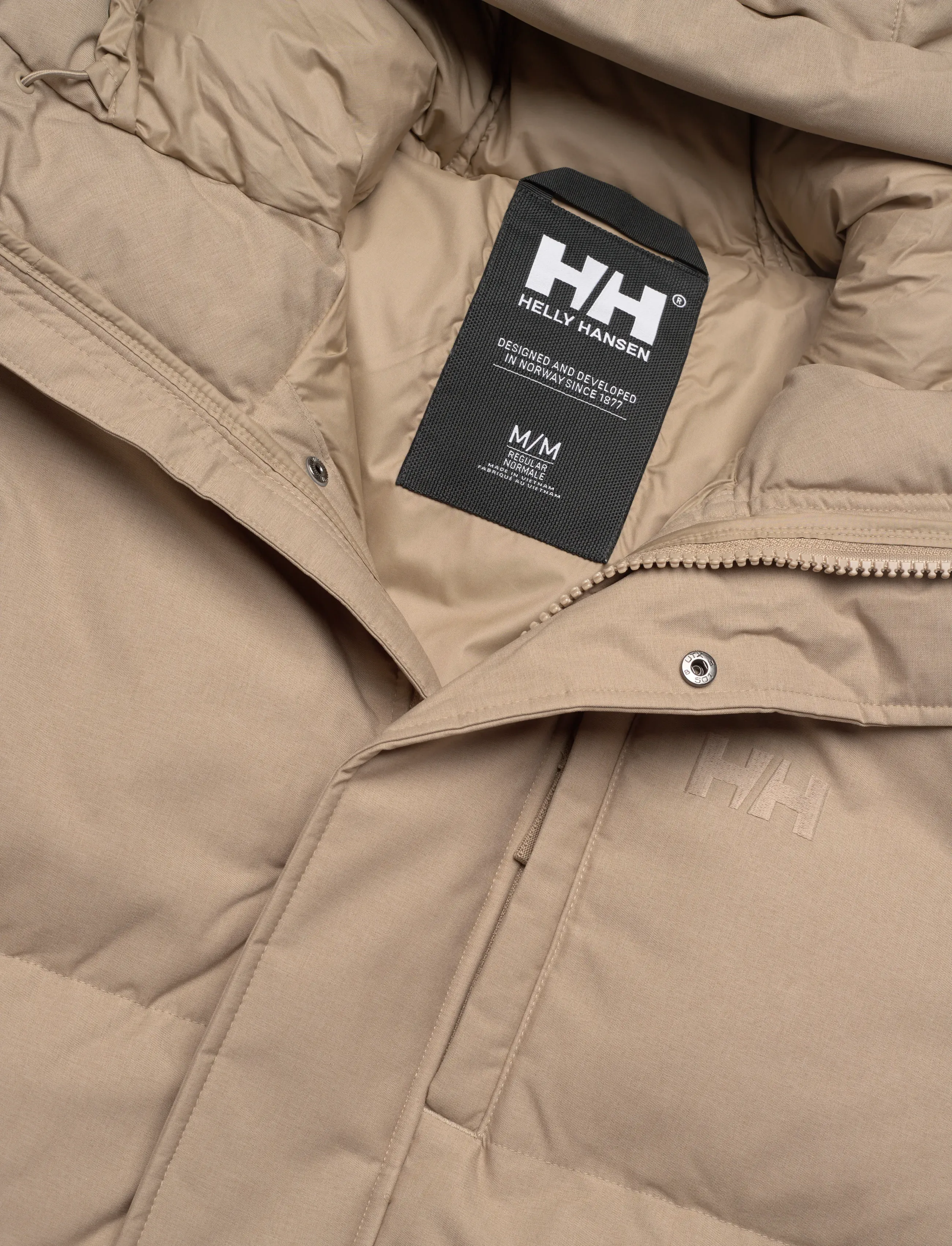 Helly Hansen - ALBY PUFFY PARKA - parkas - pebble - 2