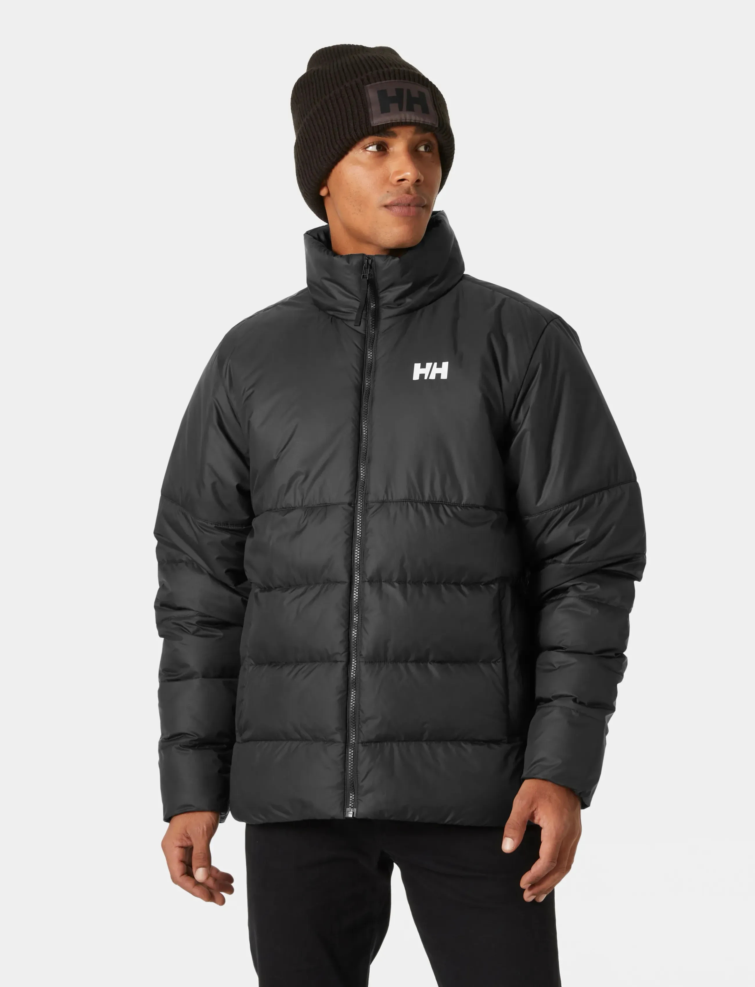 Helly Hansen Oslo Light Puffy Jacket, L, Jackets, Schwarz - Padded Männerswear