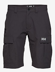 Helly Hansen - HH QD CARGO SHORTS - wandelshorts - ebony - 0