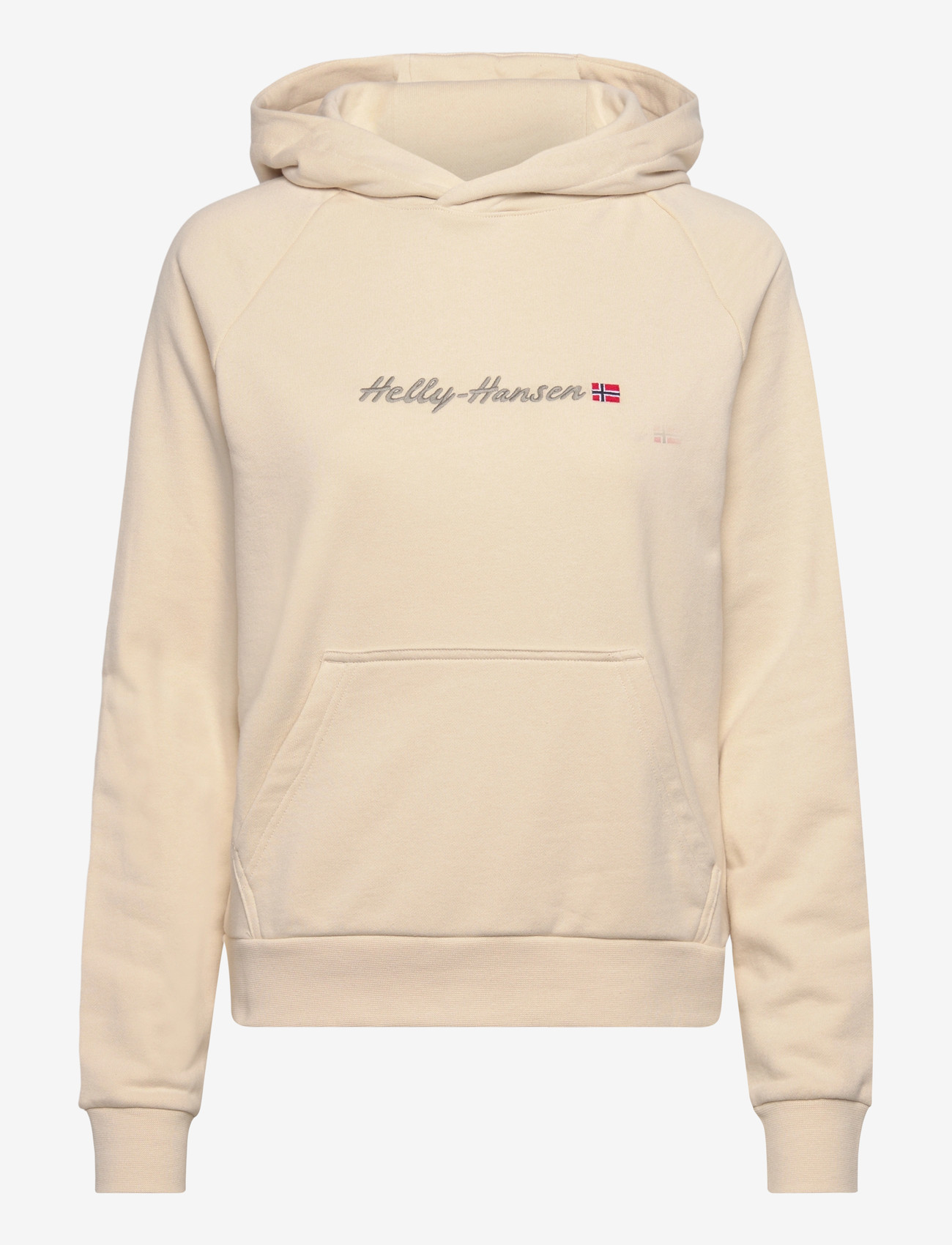 Helly Hansen - W CORE GRAPHIC HOODIE - oberteile - cream - 0