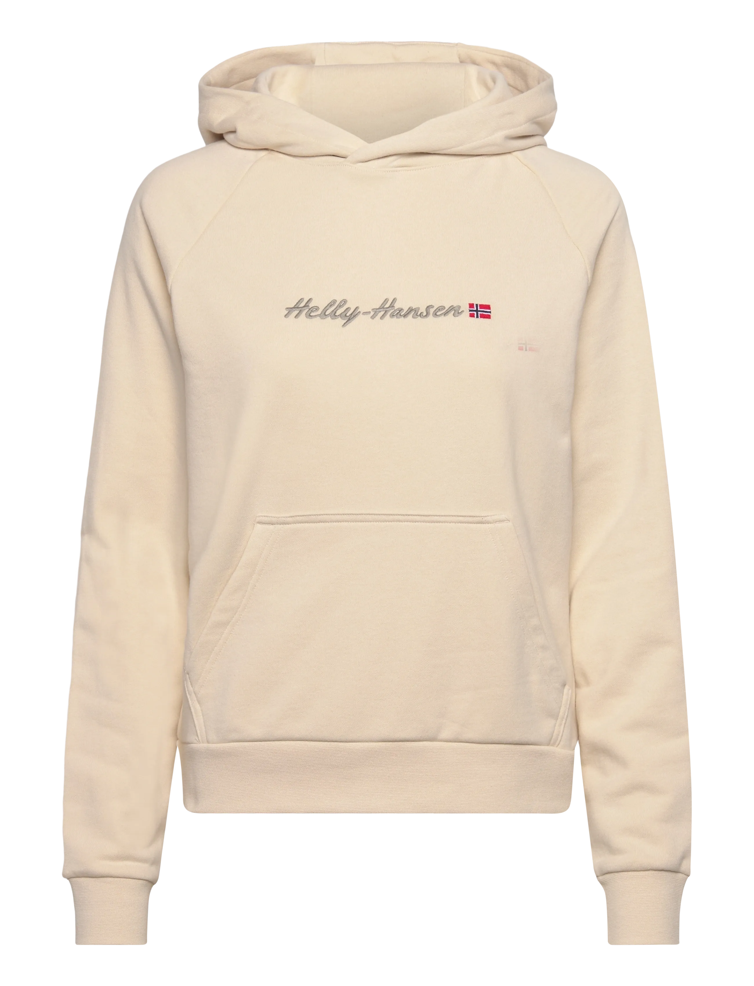 W CORE GRAPHIC HOODIE - CREAM