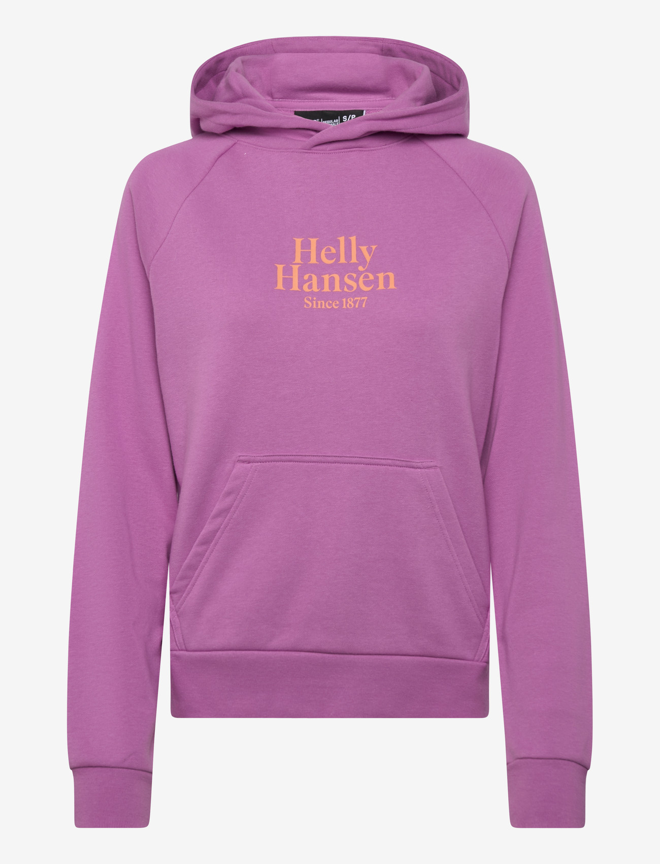 Helly Hansen - W CORE GRAPHIC HOODIE - dressipluusid ja pusad - meta pink - 0